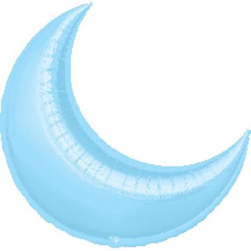 Palloncino luna azzurra (35") pz.3