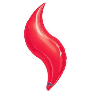 PALLONCINO CURVE ROSSO (15") PZ.5