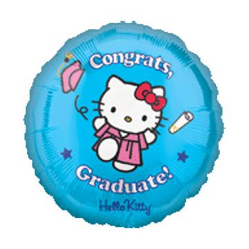 PALLONCINO HELLO KITTY GRADUATE PZ.1