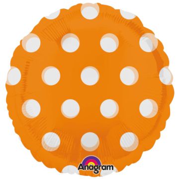 PALLONCINO DOTS ORANCIO PZ.1