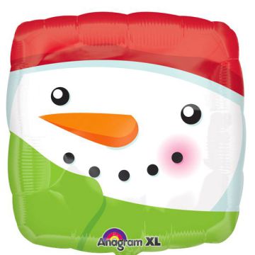 PALLONCINO PUPAZZO DI NEVE NATALE PZ.1