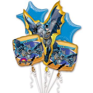 Palloncini Batman Bouquet Mylar Bouquet Pz.5