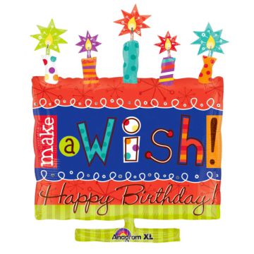 PALLONCINO MAKE A WISH CAKE PZ.1