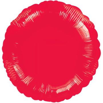 PALLONCINO TONDO ROSSO 18" PZ.5