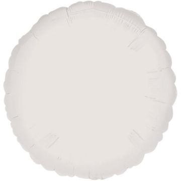 PALLONCINO TONDO BIANCO 18" PZ.5