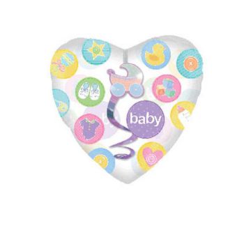 PALLONCINO NASCITA NEW BABY PZ.1