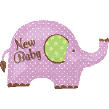 PALLONCINO ELEFANTE NASCITA PZ.1