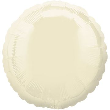 PALLONCINO TONDO AVORIO PERLA 18" PZ.5