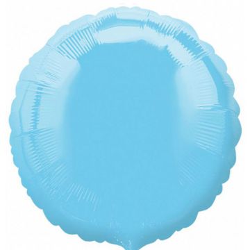 PALLONCINO TONDO CELESTE 18" PZ.5