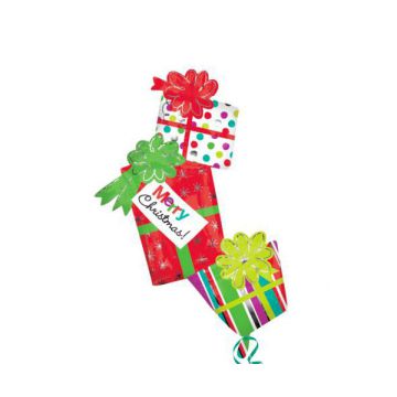 Palloncino Pacco Di Natale