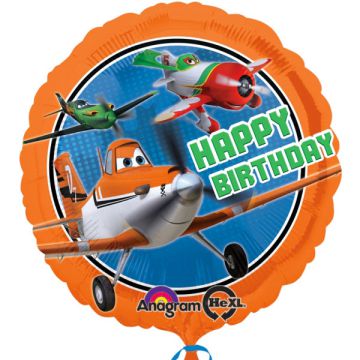 PALLONCINI PLANES HAPPY BIRTHDAY PZ.1