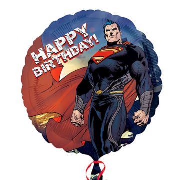 PALLONCINI SUPERMAN HAPPY BIRTHDAY PZ.1
