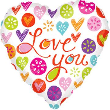 PALLONCINI LOVE YOU PZ.1