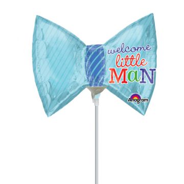 PALLONCINI FIOCCO NASCITA BAMBINO PZ.5