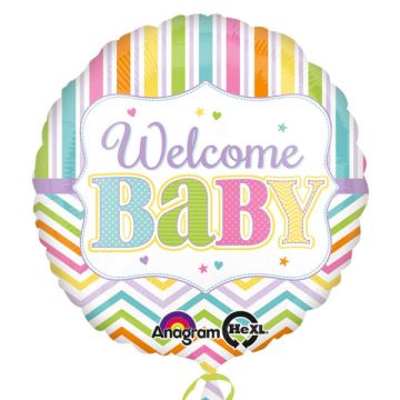 PALLONCINO NASCITA WELCOME BABY PZ.1