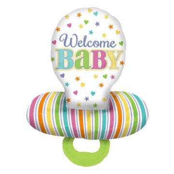 PALLONCINI CIUCCIO NASCITA WELCOME PZ.1