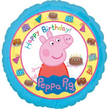 PALLONCINO PEPPA PIG COMPLEANNO PZ.1