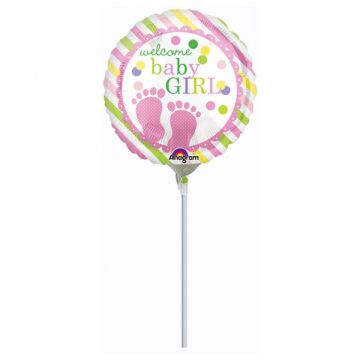 PALLONCINI NASCITA BAMBINA PZ.5
