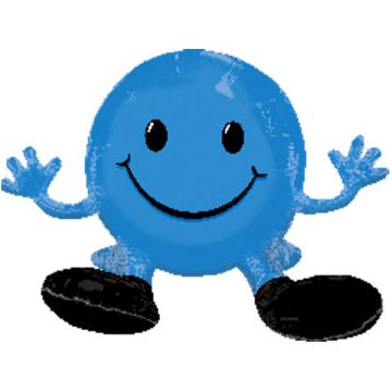 PALLONCINO SMILE AZZURRO PZ.1