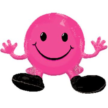 PALLONCINO SMILE ROSA PZ.1