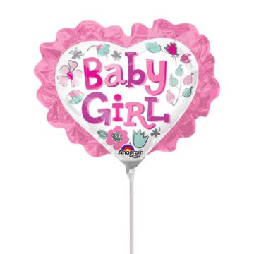 PALLONCINO CUORE BAMBINA PZ.5