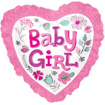 PALLONCINO NASCITA BABY GIRL PZ.1