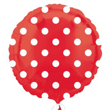 PALLONCINO DOTS ROSSO PZ.1
