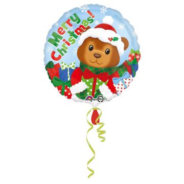 PALLONCINO BUON NATALE ORSETTO PZ.1