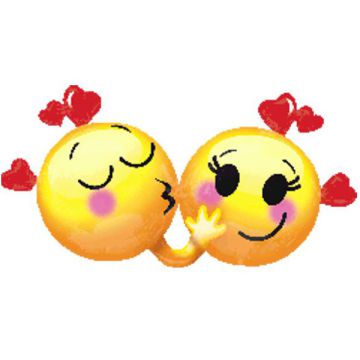 PALLONCINI EMOTICONS LOVE PZ.1