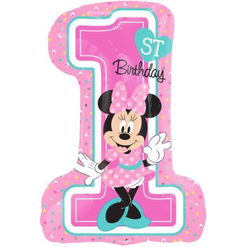 PALLONCINI MINNIE 1° COMPLEANNO PZ.1