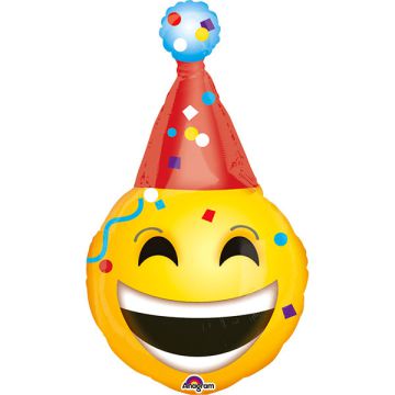 PALLONCINI COMPLEANNO EMOTICONS PZ.1