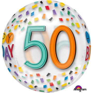PALLONCINO 50° COMPLEANNO ORBZ PZ.1