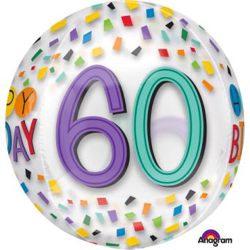 PALLONCINO 60° COMPLEANNO ORBZ PZ.1