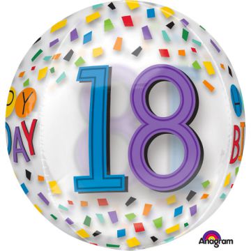 PALLONCINO 18° COMPLEANNO ORBZ PZ.1
