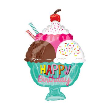 Palloncini compleanno gelato pz.1
