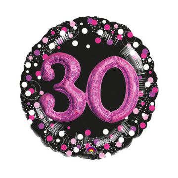 PALLONCINO 30 ANNI SPARKLING PINK PZ.1