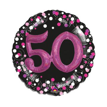 PALLONCINO 50 ANNI SPARKLING PINK PZ.1
