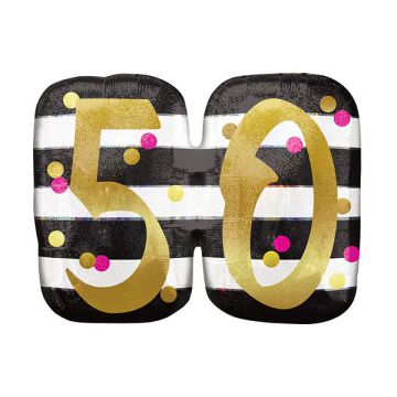 PALLONCINO 50° COMPLEANNO MILESTONE PZ.1