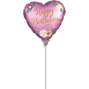 Palloncino Buon Compleanno Satin Pz.5