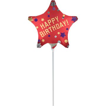 Palloncino Compleanno Party Satin Pz.5