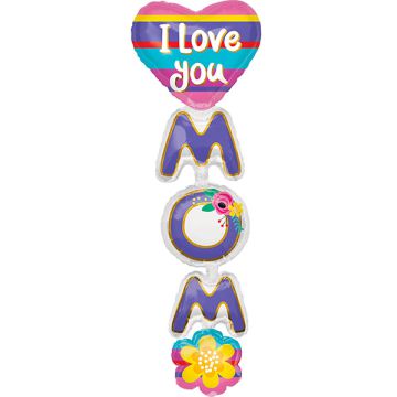 PALLONCINO IO AMO TE MAMMA PZ.1