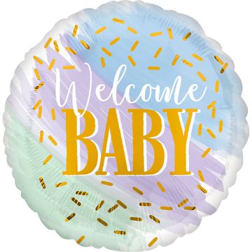 Palloncino Welcome Baby Confetti Pz.1