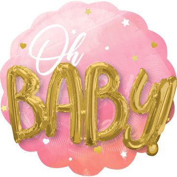 PALLONCINI PINK BABY GIRL PZ.1