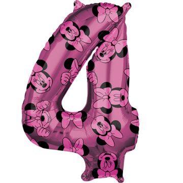 PALLONCINO MINNIE 4° COMPLEANNO PZ 1