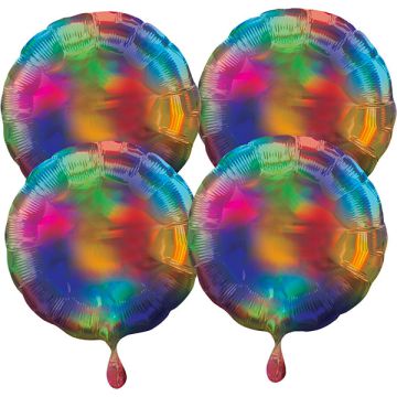 PALLONCINO ARCOBALENO IRIDESCENTE PZ.4