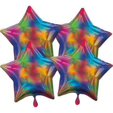 PALLONCINO ARCOBALENO IRIDESCENTE PZ.4