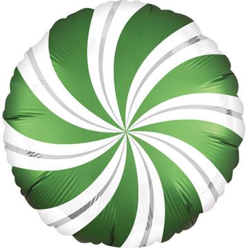 Palloncino Caramella Spirale Verde Pz.1