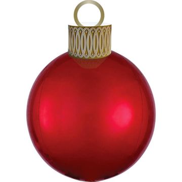 Palloncino Palla Natale Rossa Pz.1