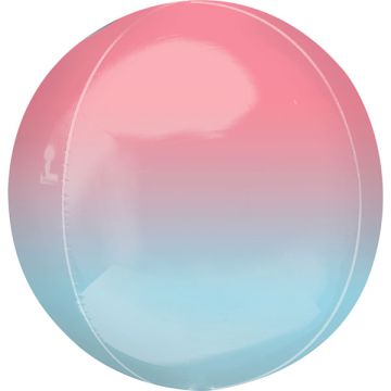 PALLONCINO ORBZ ROSA E BLU PASTEL PZ.1