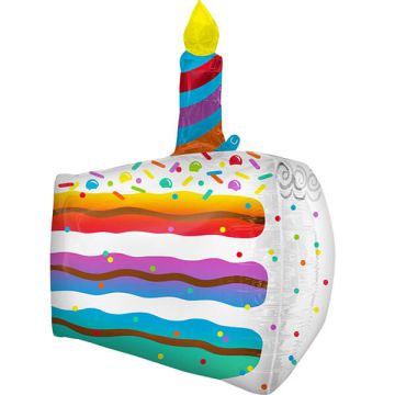 PALLONCINO TORTA DI COMPLEANNO  PZ.1
